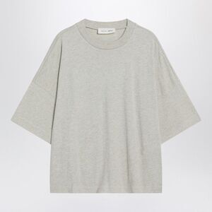 Fear Of God Essentials Oversized Greige Cotton-Blend T-Shirt Women